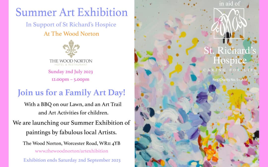Summer Exhibition at The Wood Norton Hotel