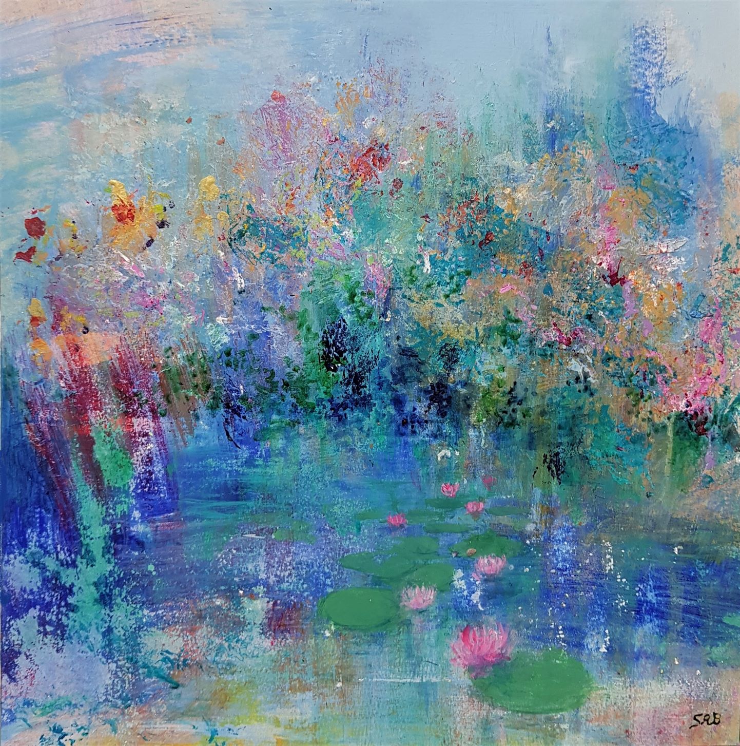 Nymphaea – Original painting