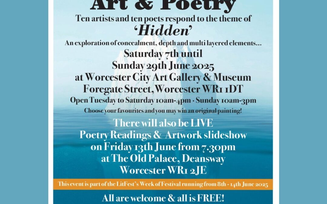 ‘Hidden’ – Art & Poetry Exhibition in June